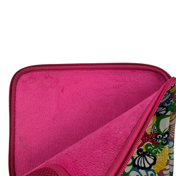Lilly Pulitzer Chiquita Bonita Multicolor Shell Print Soft Zippered Tablet Case - Picture 5 of 6